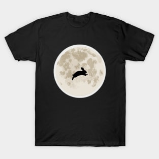 Rabbit on Moon T-Shirt